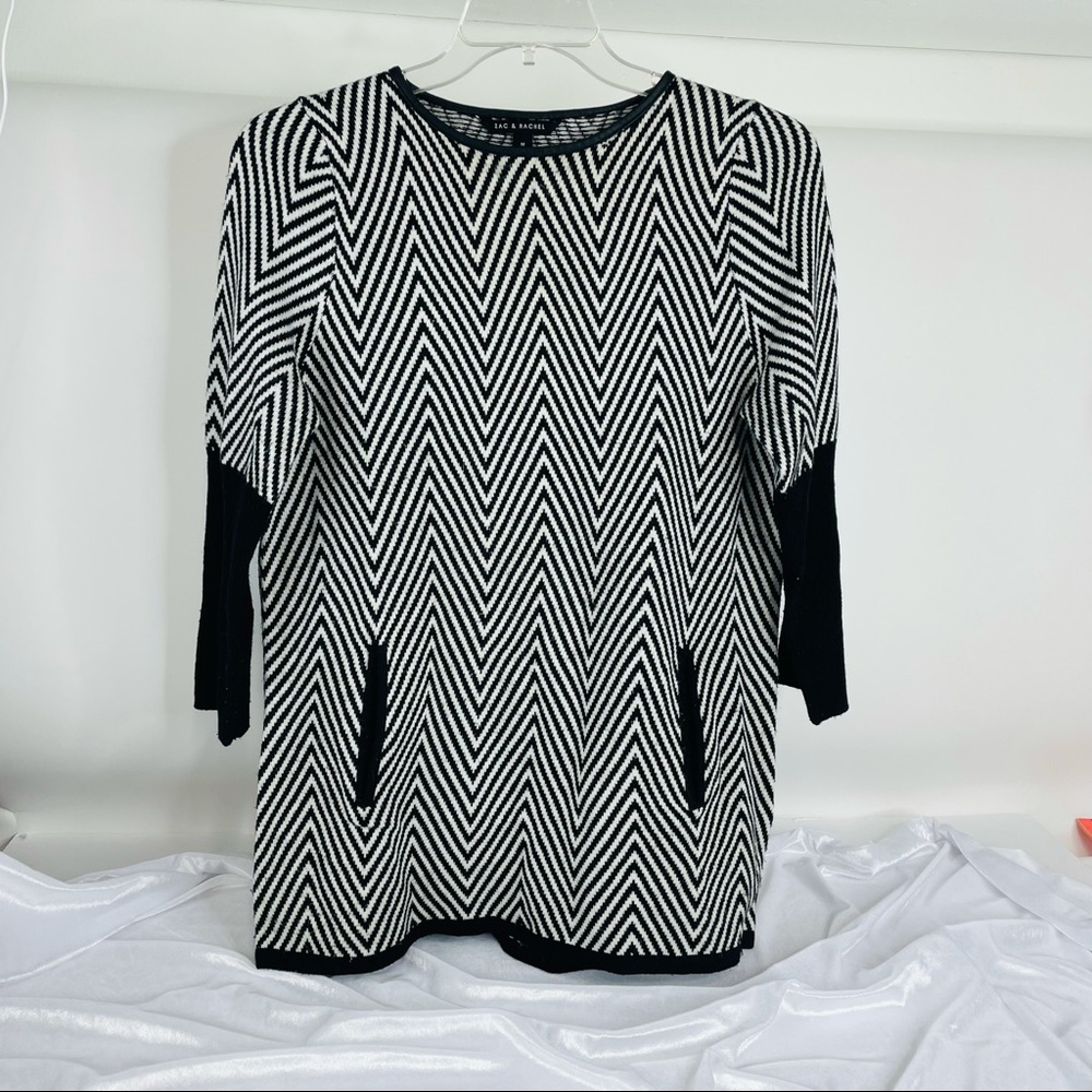 Zac & Rachel Knit 3/4 sleeve top tunic type